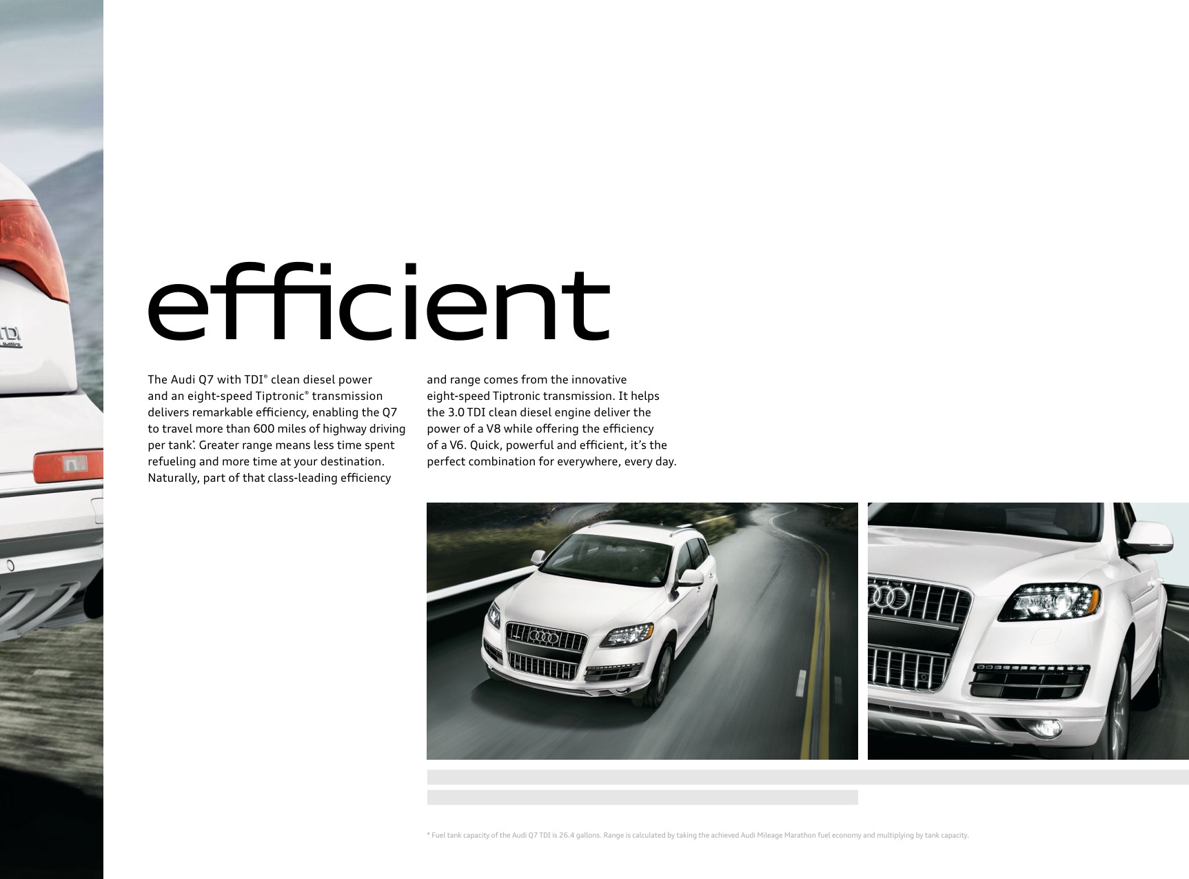 2011 Audi Q7 Brochure Page 31